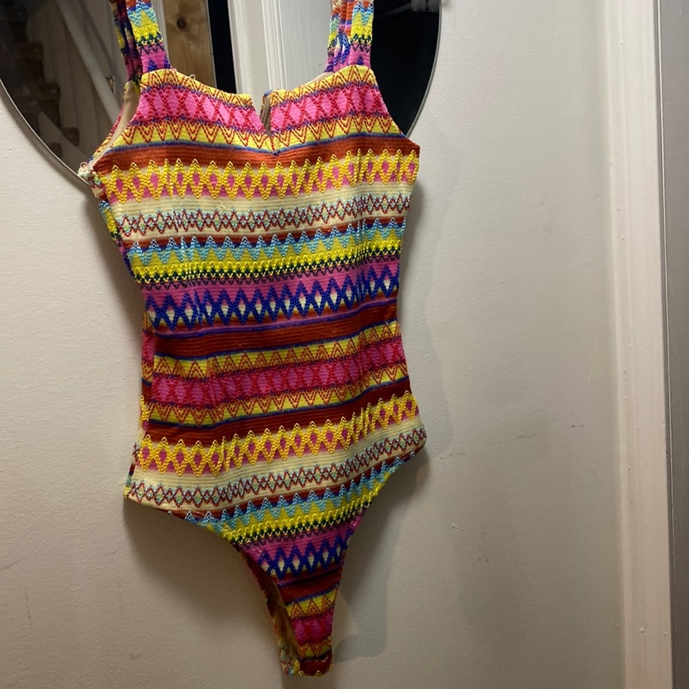 Fabrik colorful bodysuit. Excellent condition, barely worn.